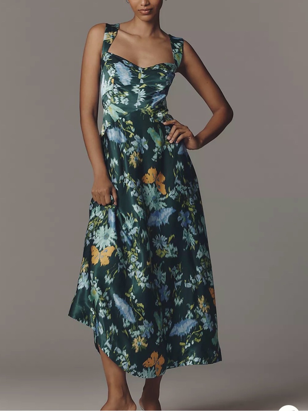 Jocelyn Sleeveless Slip Midi Dress by Maeve